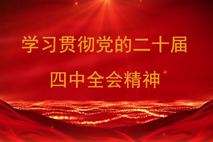 學(xué)習(xí)貫徹黨的二十屆四中全會(huì)精神